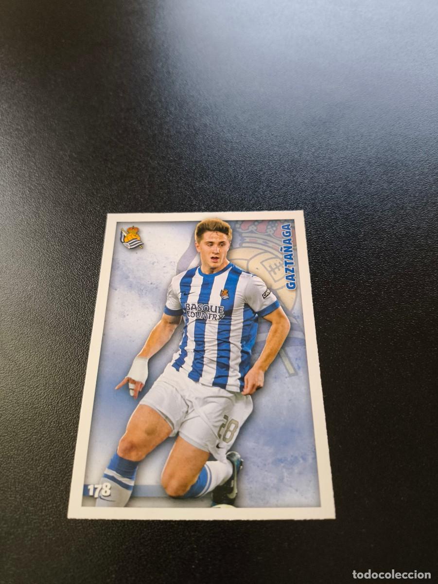 Cromos de F&uacute;tbol: 178 Gazta&ntilde;aga REAL SOCIEDAD MUNDICROMO LIGA 2014 2015 14 15 NO PANINI ESTE
