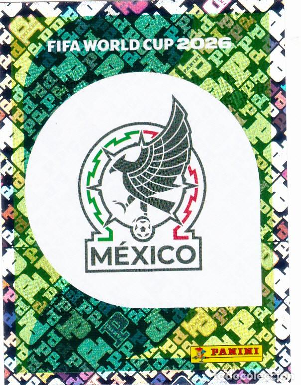 Cromos de F&uacute;tbol: FIFA WORLD CUP 2026 * ESCUDO N&ordm; 1 * MEXICO - NUEVO DE SOBRE (A-18)