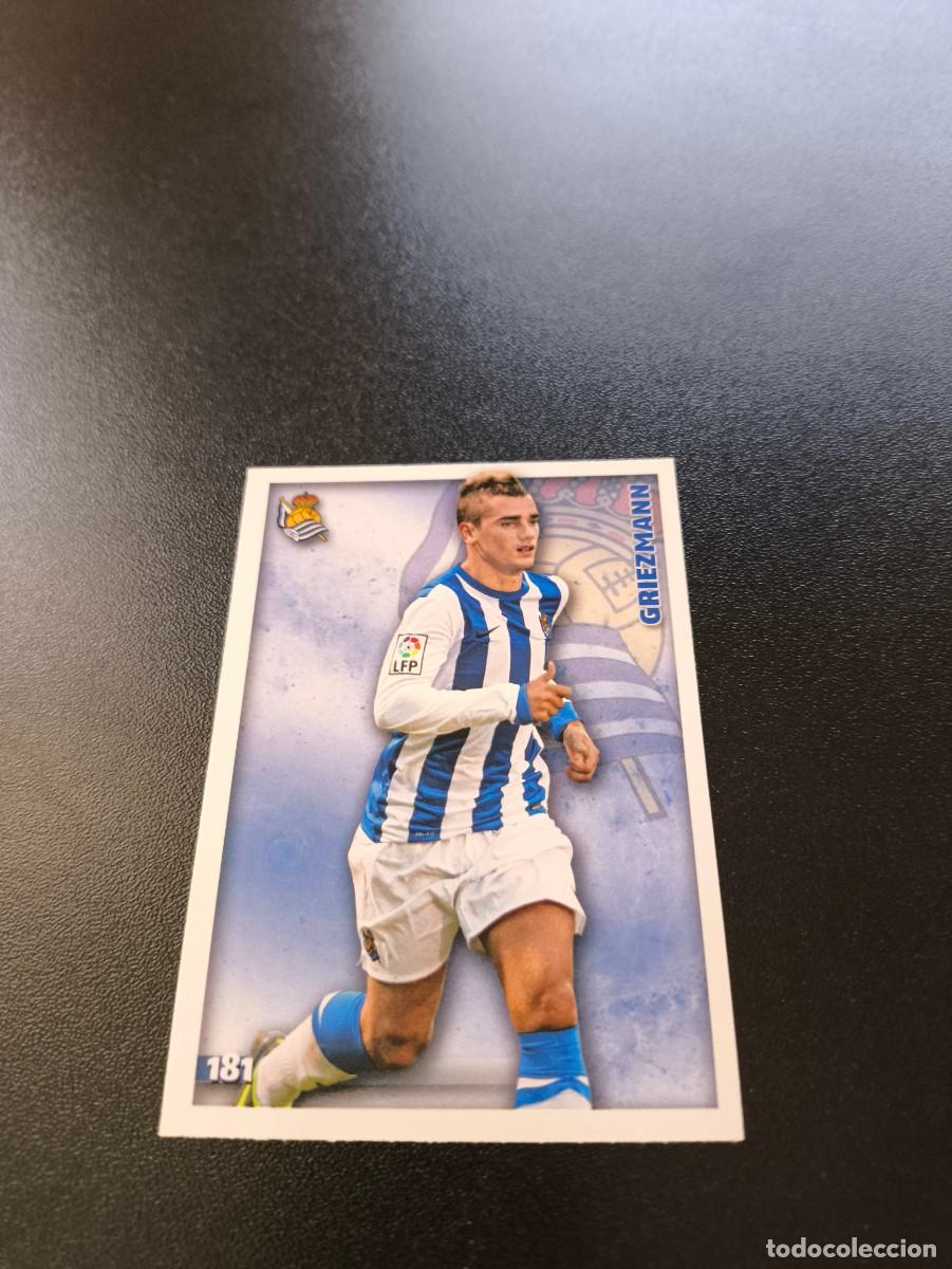 Cromos de F&uacute;tbol: 181 Griezmann BAJA REAL SOCIEDAD MUNDICROMO LIGA 2014 2015 14 15 NO PANINI ESTE