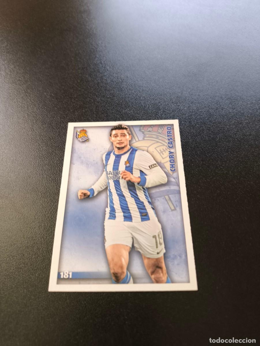 Cromos de F&uacute;tbol: 181 Chory Castro ALTA REAL SOCIEDAD MUNDICROMO LIGA 2014 2015 14 15 NO PANINI ESTE