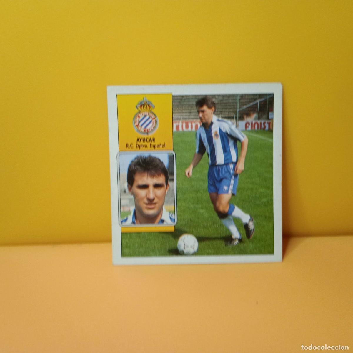 Cromos de F&uacute;tbol: EDICIONES ESTE 1992 1993 92 93 R.C.D ESPANYOL AYUCAR FICHAJES N&ordm; 4