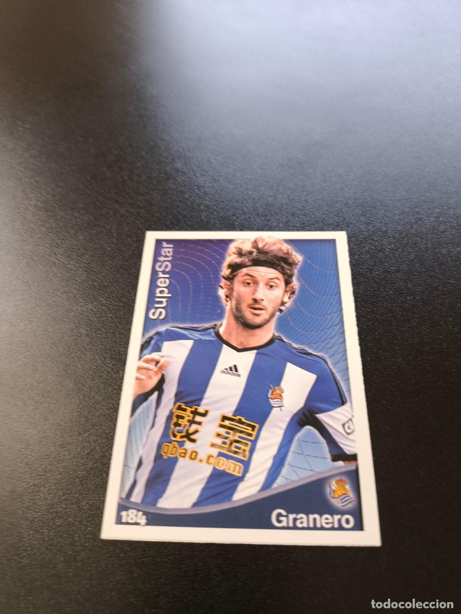 Cromos de F&uacute;tbol: 184 Granero SUPERSTAR MATE REAL SOCIEDAD MUNDICROMO LIGA 2014 2015 14 15 NO PANINI ESTE