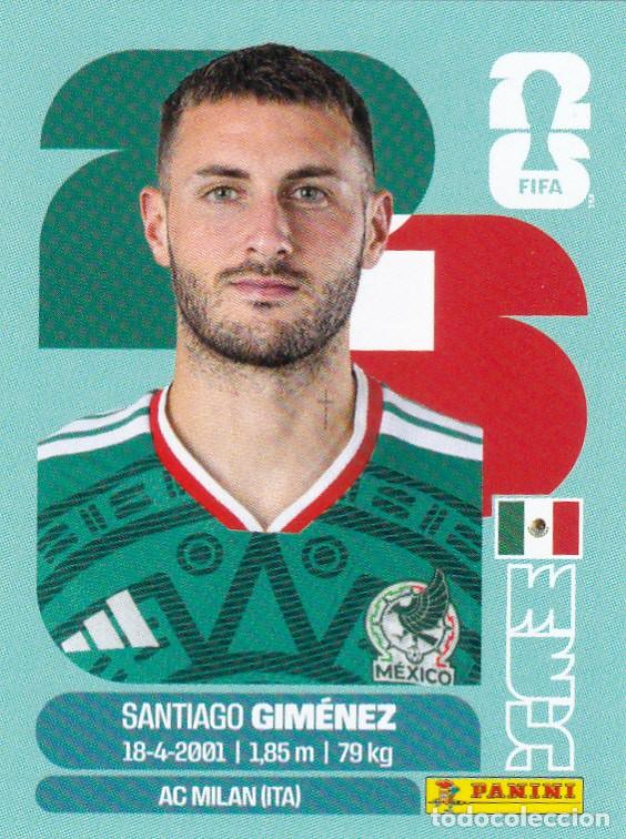 Cromos de F&uacute;tbol: FIFA WORLD CUP 2026 * GIM&Eacute;NEZ N&ordm; 16 * MEXICO - NUEVO DE SOBRE (A-18)