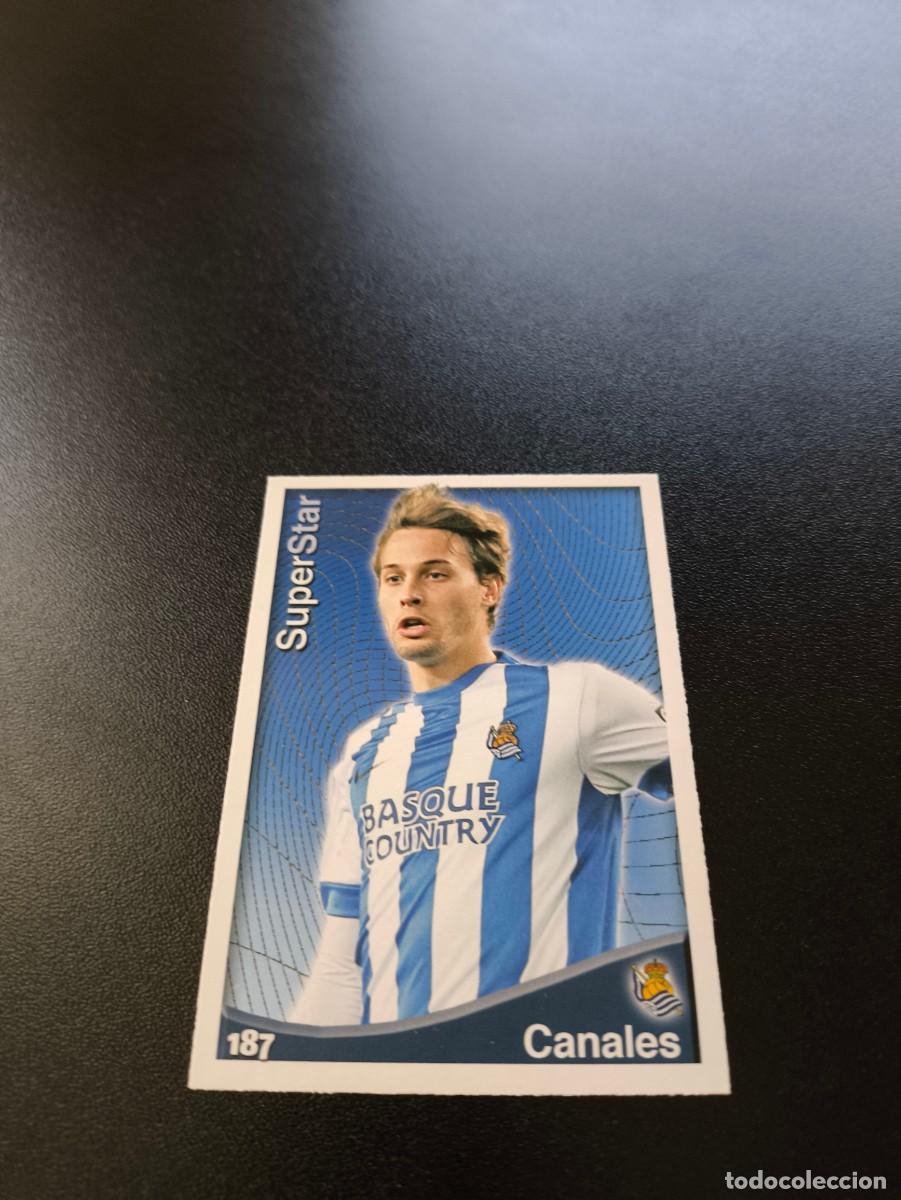 Cromos de F&uacute;tbol: 187 Canales SUPERSTAR MATE REAL SOCIEDAD MUNDICROMO LIGA 2014 2015 14 15 NO PANINI ESTE