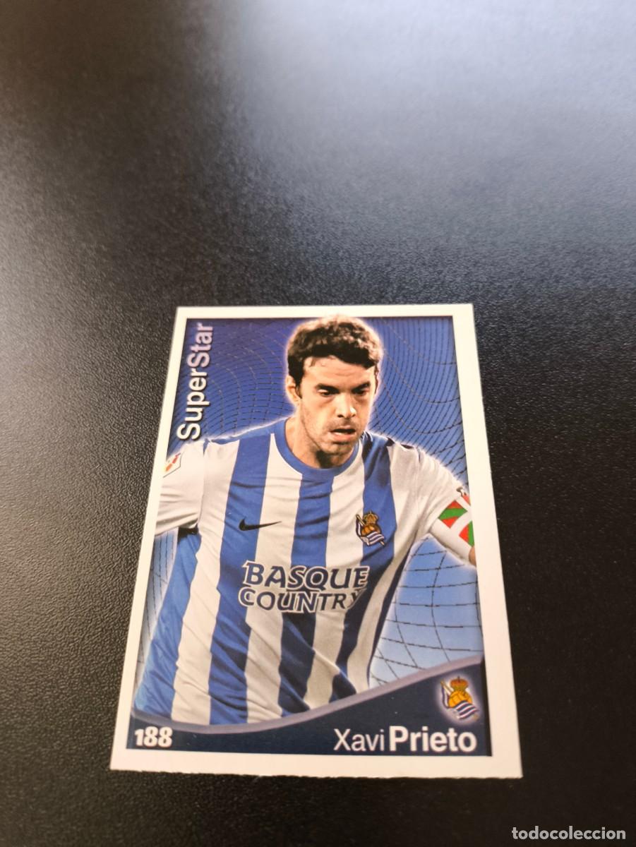 Cromos de F&uacute;tbol: 188 Xabi Prieto SUPERSTAR MATE REAL SOCIEDAD MUNDICROMO LIGA 2014 2015 14 15 NO PANINI ESTE