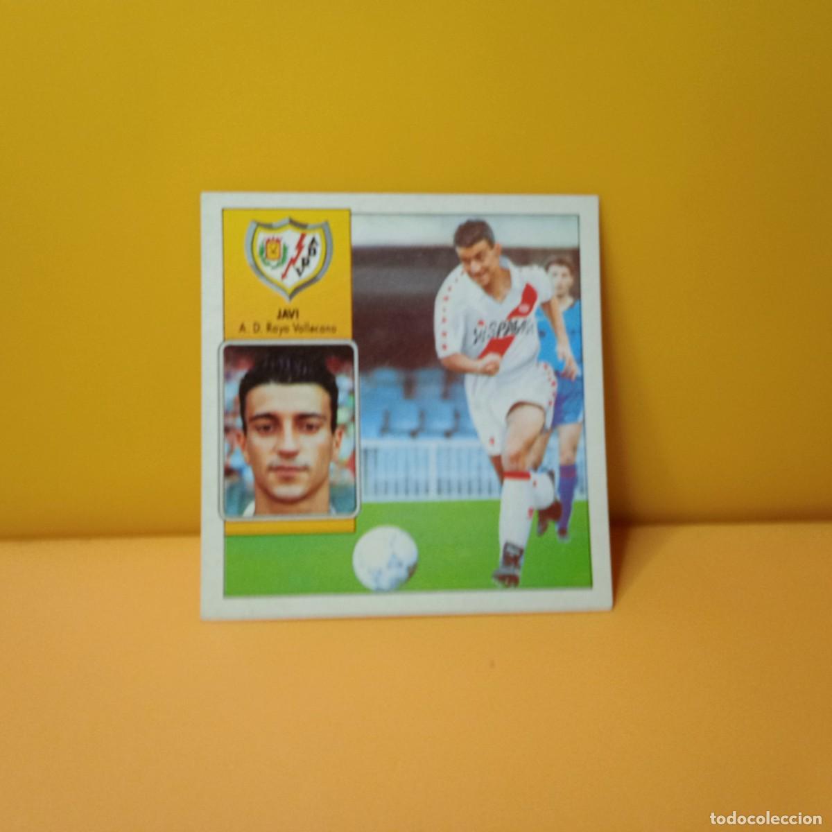 Cromos de F&uacute;tbol: EDICIONES ESTE 1992 1993 92 93 RAYO VALLECANO JAVI FICHAJES N&ordm; 9