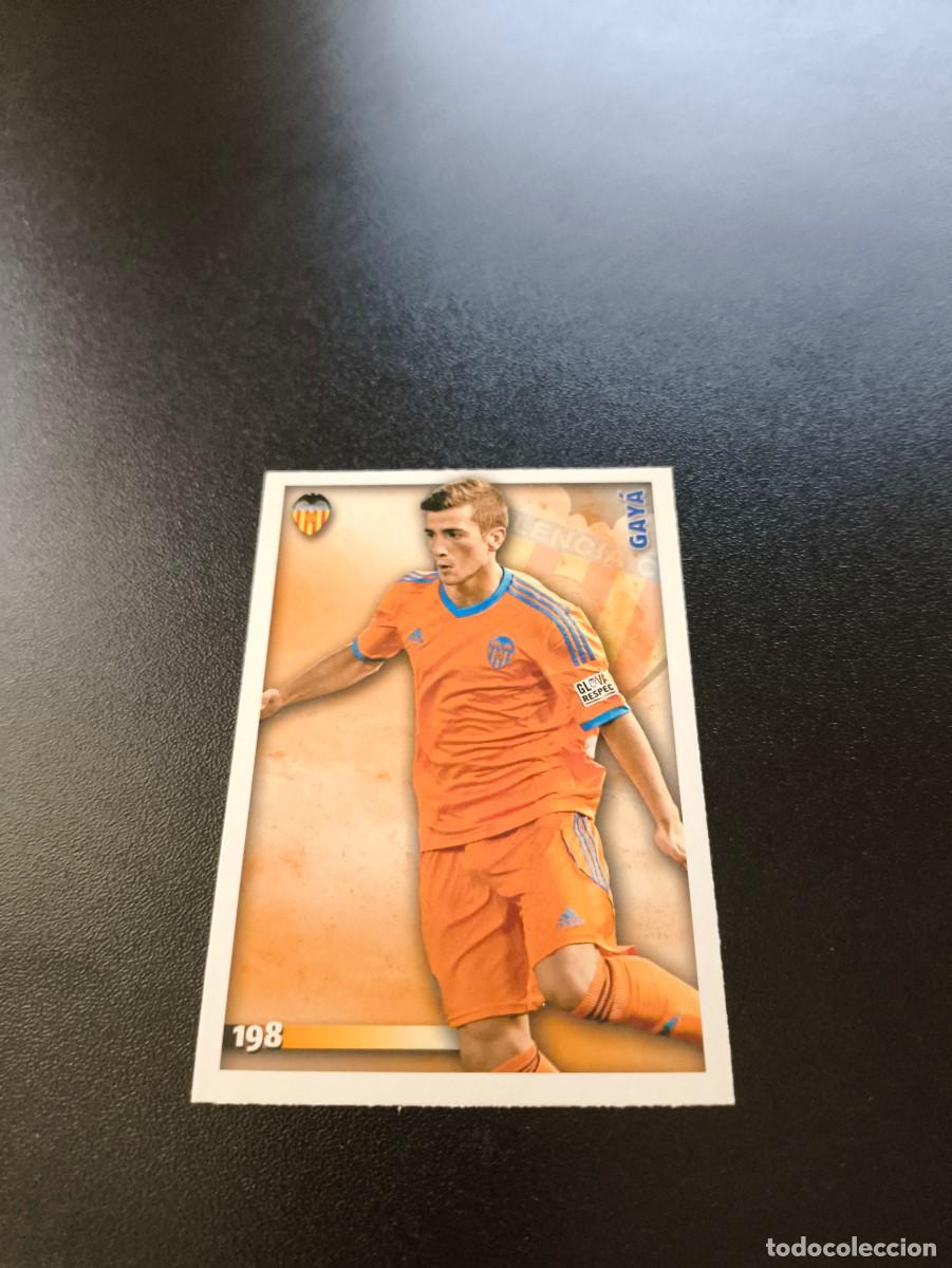 Cromos de F&uacute;tbol: 198 Gay&aacute; ALTA VALENCIA MUNDICROMO LIGA 2014 2015 14 15 NO PANINI ESTE