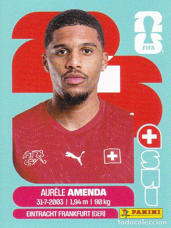 Cromos de F&uacute;tbol: FIFA WORLD CUP 2026 * AMENDA N&ordm; 7 * SUIZA - NUEVO DE SOBRE (A-18)