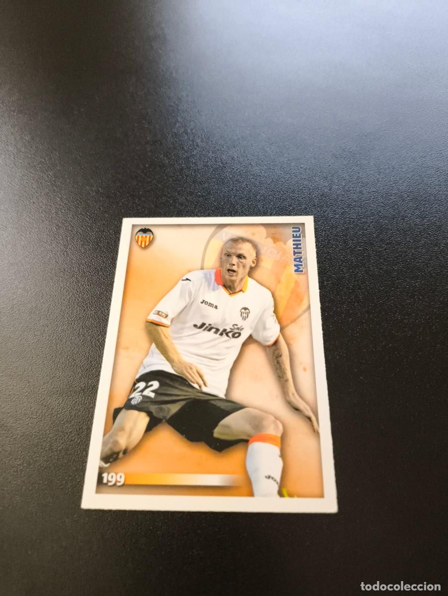 Cromos de F&uacute;tbol: 199 J&eacute;r&eacute;my Mathieu BAJA VALENCIA MUNDICROMO LIGA 2014 2015 14 15 NO PANINI ESTE