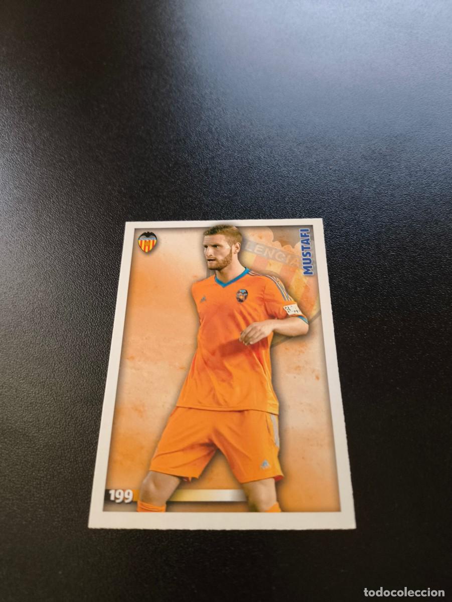Cromos de F&uacute;tbol: 199 Mustafi ALTA VALENCIA MUNDICROMO LIGA 2014 2015 14 15 NO PANINI ESTE