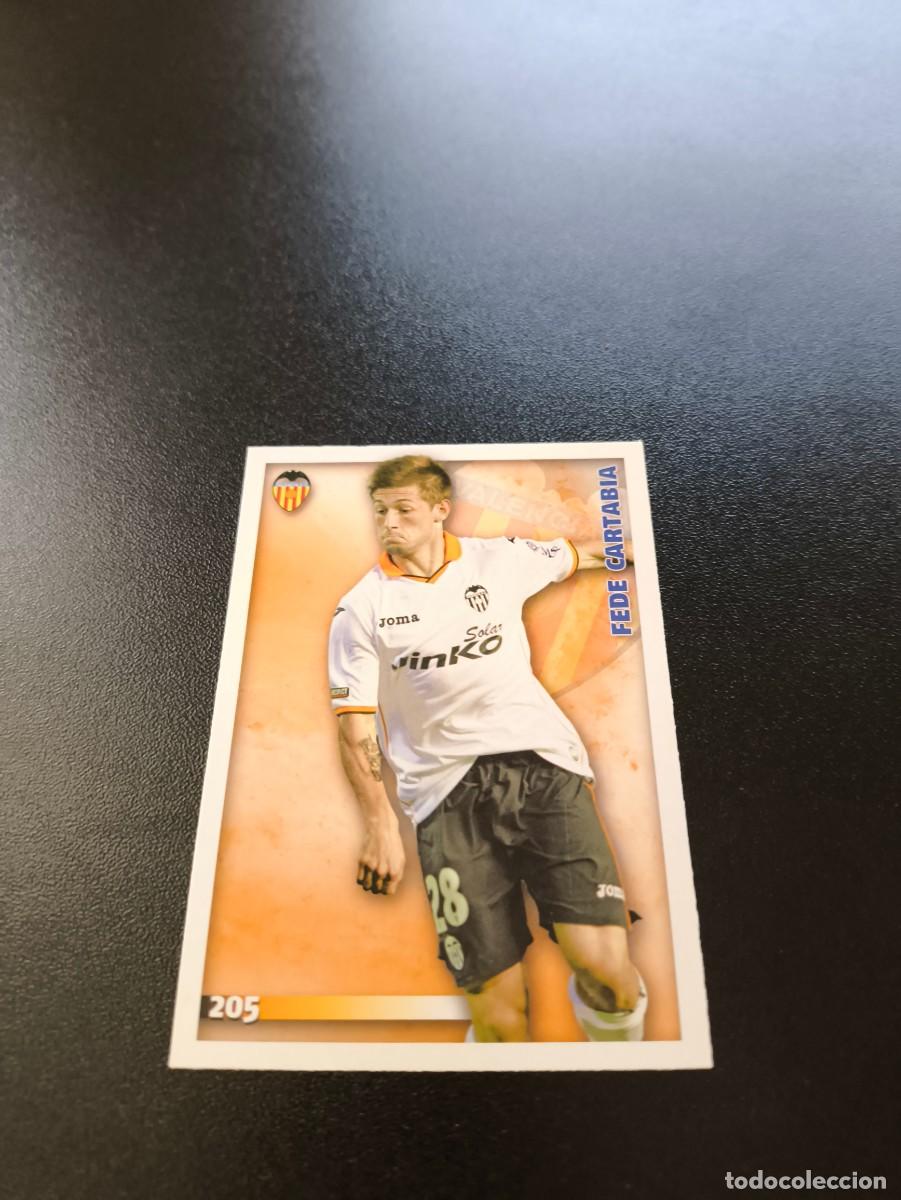 Cromos de F&uacute;tbol: 205 Fede Cartabia BAJA VALENCIA MUNDICROMO LIGA 2014 2015 14 15 NO PANINI ESTE