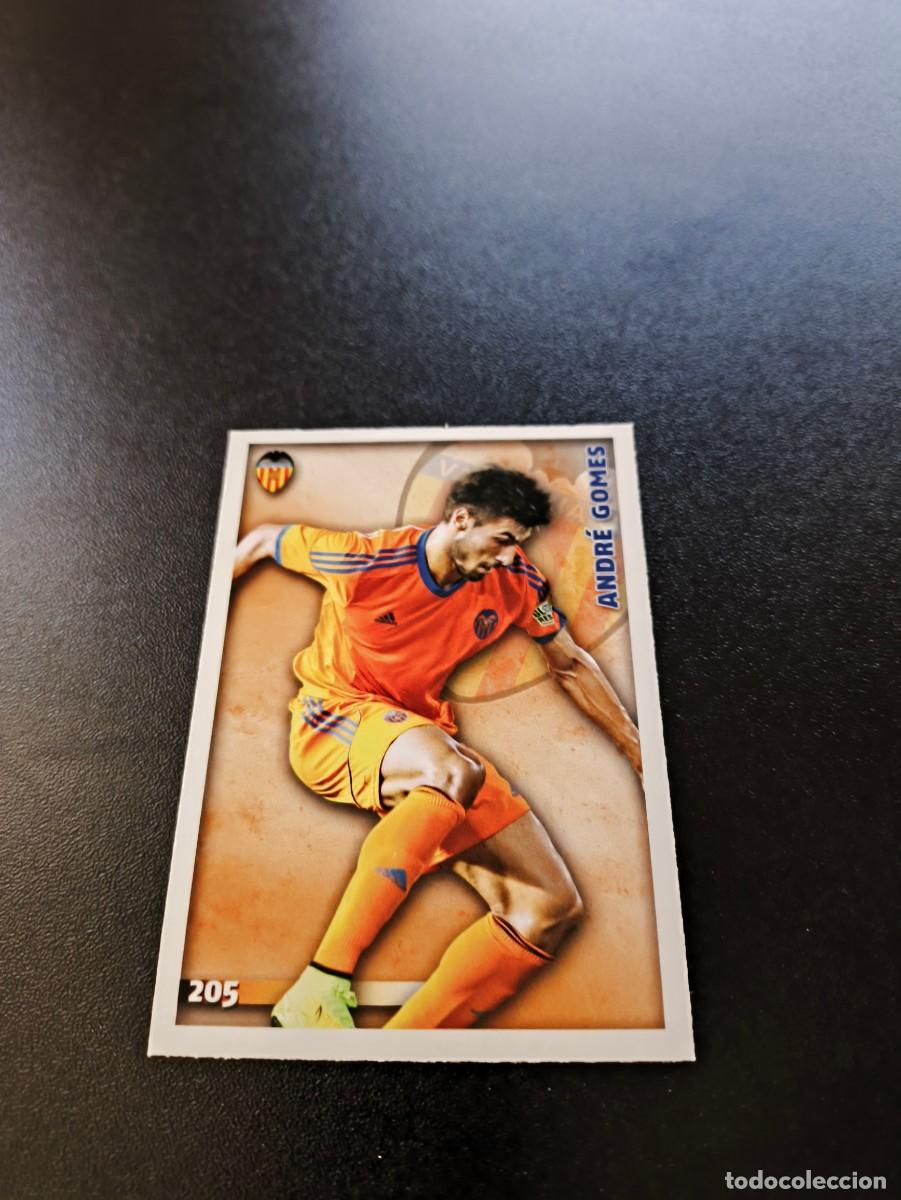 Cromos de F&uacute;tbol: 205 Andr&eacute; Gomes ALTA VALENCIA MUNDICROMO LIGA 2014 2015 14 15 NO PANINI ESTE