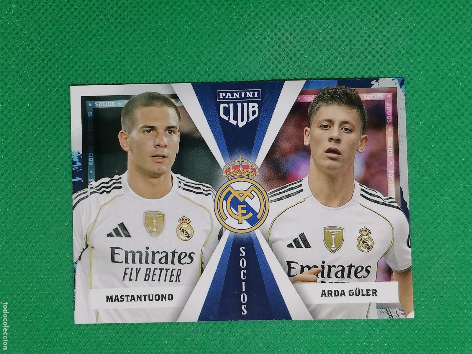 Cromos de F&uacute;tbol: 48 ARDA GULER MASTANTUONO SOCIOS ⚽ PANINI CLUB REAL MADRID CARD 25 26 2025 2026 ⚽