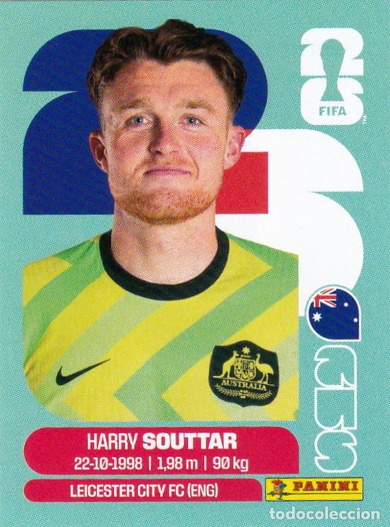 Cromos de F&uacute;tbol: FIFA WORLD CUP 2026 * SOUTTAR N&ordm; 4 * AUSTRALIA - NUEVO DE SOBRE (A-18)