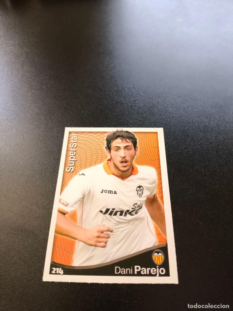 Cromos de F&uacute;tbol: 214 Dani Parejo SUPERSTAR MATE VALENCIA MUNDICROMO LIGA 2014 2015 14 15 NO PANINI ESTE