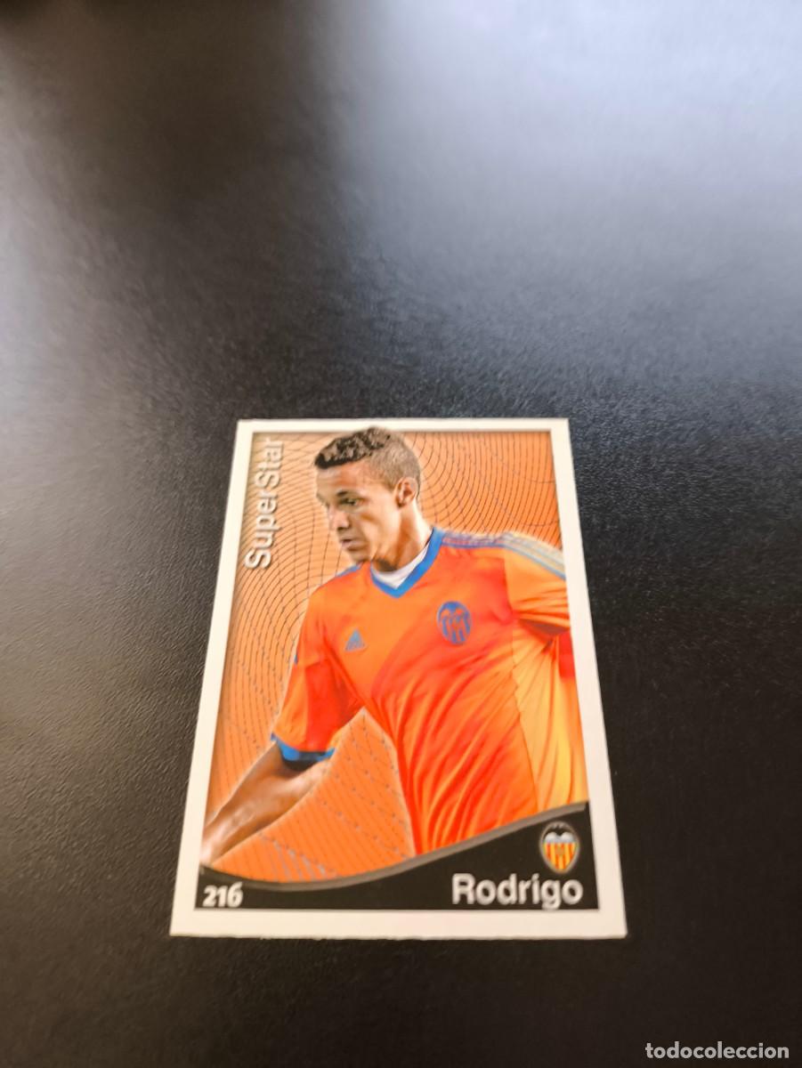 Cromos de F&uacute;tbol: 216 Rodrigo SUPERSTAR MATE VALENCIA MUNDICROMO LIGA 2014 2015 14 15 NO PANINI ESTE