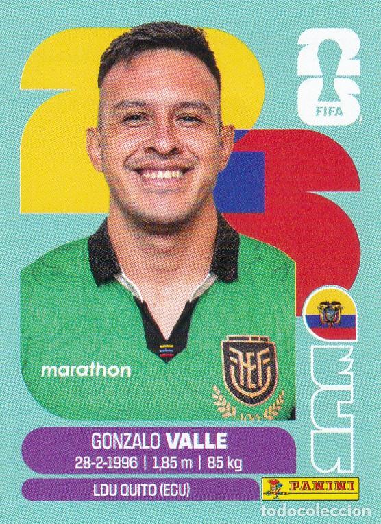 Cromos de F&uacute;tbol: FIFA WORLD CUP 2026 * VALLE N&ordm; 3 * ECUADOR - NUEVO DE SOBRE (A-18)