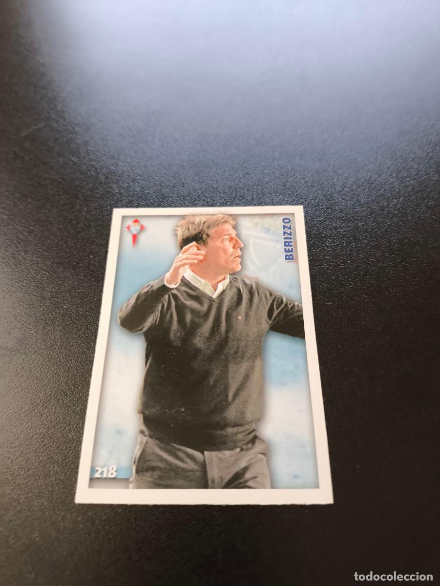 Cromos de F&uacute;tbol: 218 Berizzo CELTA DE VIGO MUNDICROMO LIGA 2014 2015 14 15 NO PANINI ESTE