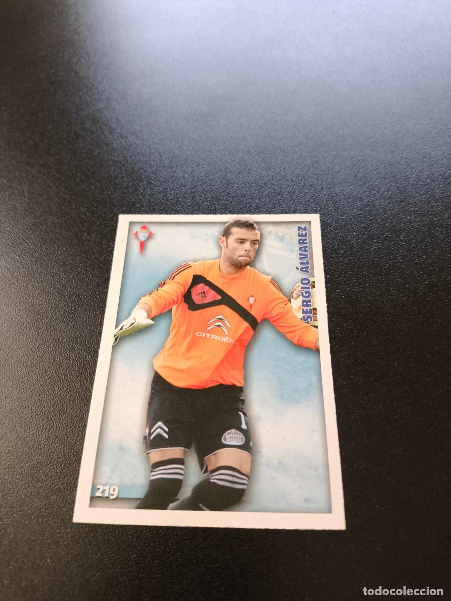 Cromos de F&uacute;tbol: 219 Sergio &Aacute;lvarez ALTA CELTA DE VIGO MUNDICROMO LIGA 2014 2015 14 15 NO PANINI ESTE