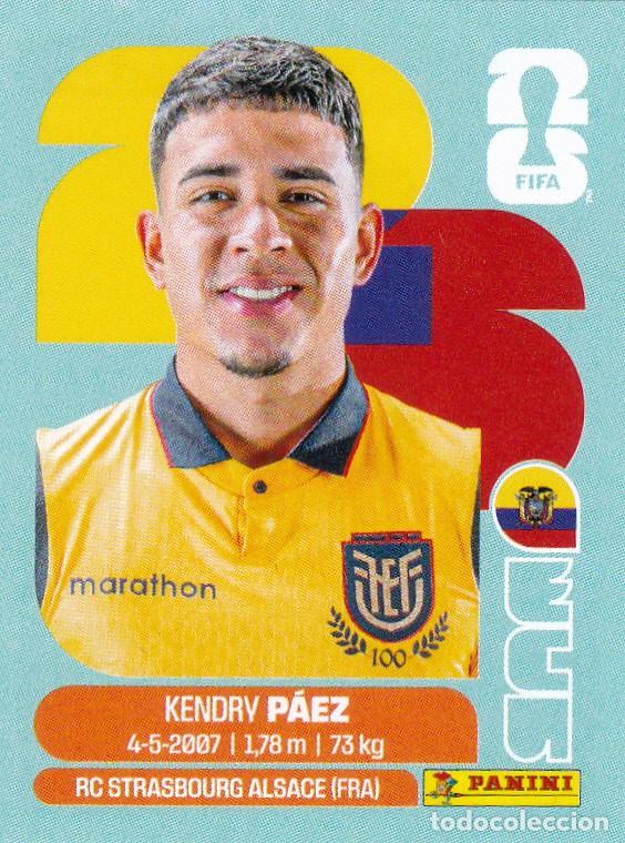 Cromos de F&uacute;tbol: FIFA WORLD CUP 2026 * PAEZ N&ordm; 11 * ECUADOR - NUEVO DE SOBRE (A-18)