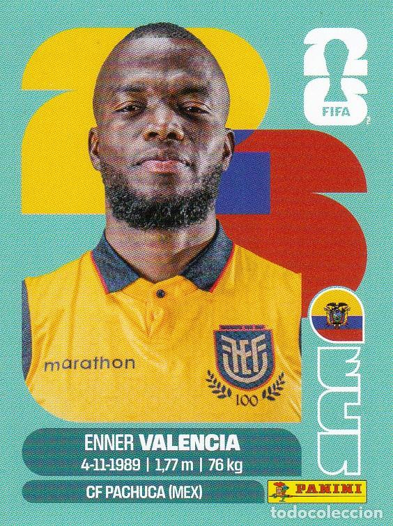 Cromos de F&uacute;tbol: FIFA WORLD CUP 2026 * VALENCIA N&ordm; 20 * ECUADOR - NUEVO DE SOBRE (A-18)