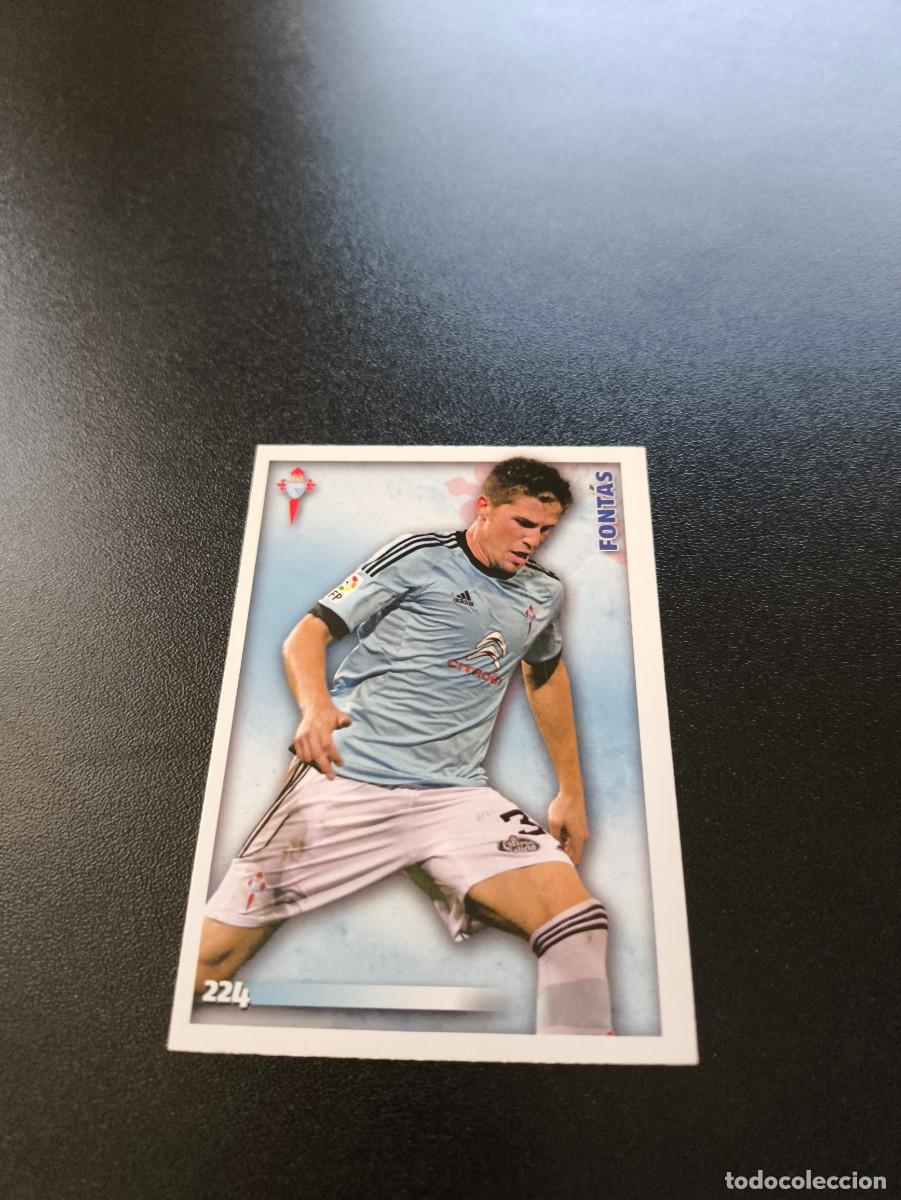 Cromos de F&uacute;tbol: 224 Font&aacute;s CELTA DE VIGO MUNDICROMO LIGA 2014 2015 14 15 NO PANINI ESTE