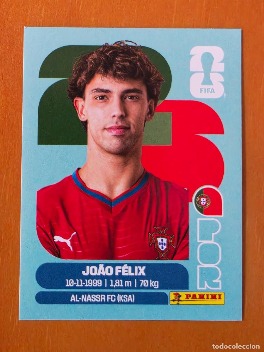 Cromos de F&uacute;tbol: POR 17 Jo&atilde;o Felix, Portugal, Panini FIFA World Cup Mundial 2026 Sticker