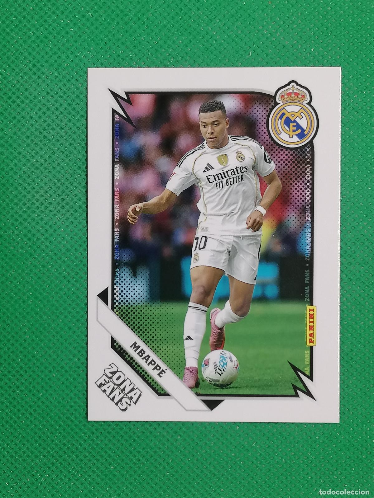 Cromos de F&uacute;tbol: 42 MBAPPE ZONA FANS ⚽ PANINI CLUB REAL MADRID CARD 25 26 2025 2026 ⚽