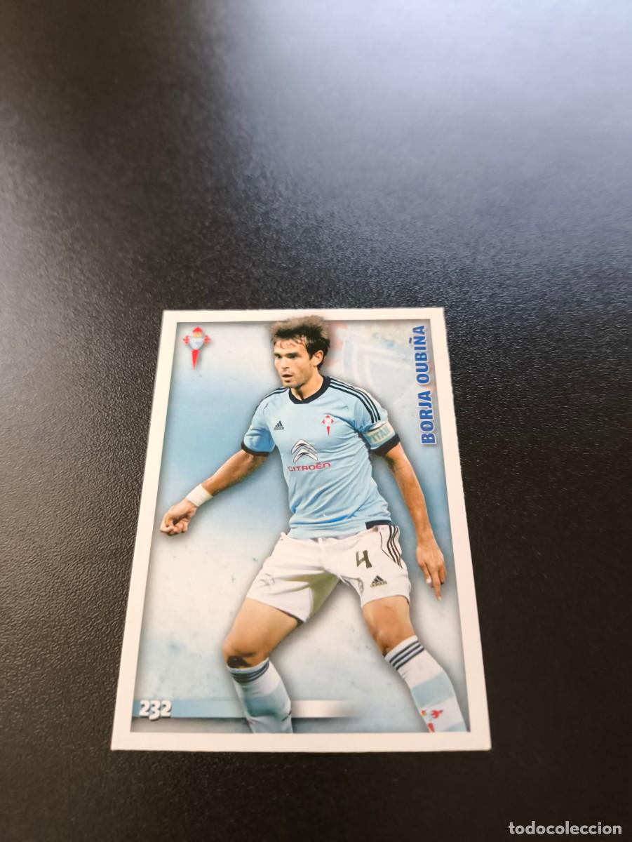 Cromos de F&uacute;tbol: 232 Borja Oubi&ntilde;a CELTA DE VIGO MUNDICROMO LIGA 2014 2015 14 15 NO PANINI ESTE