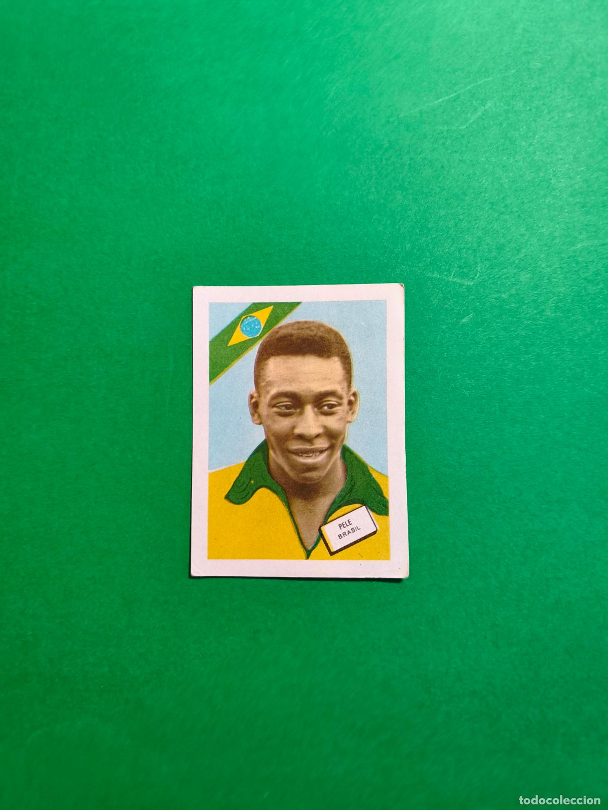 Cromos de Futebol: CROMO SIN PEGAR MUNDIAL DE FUTBOL CHILE 1962 PELE SELECCION BRASIL