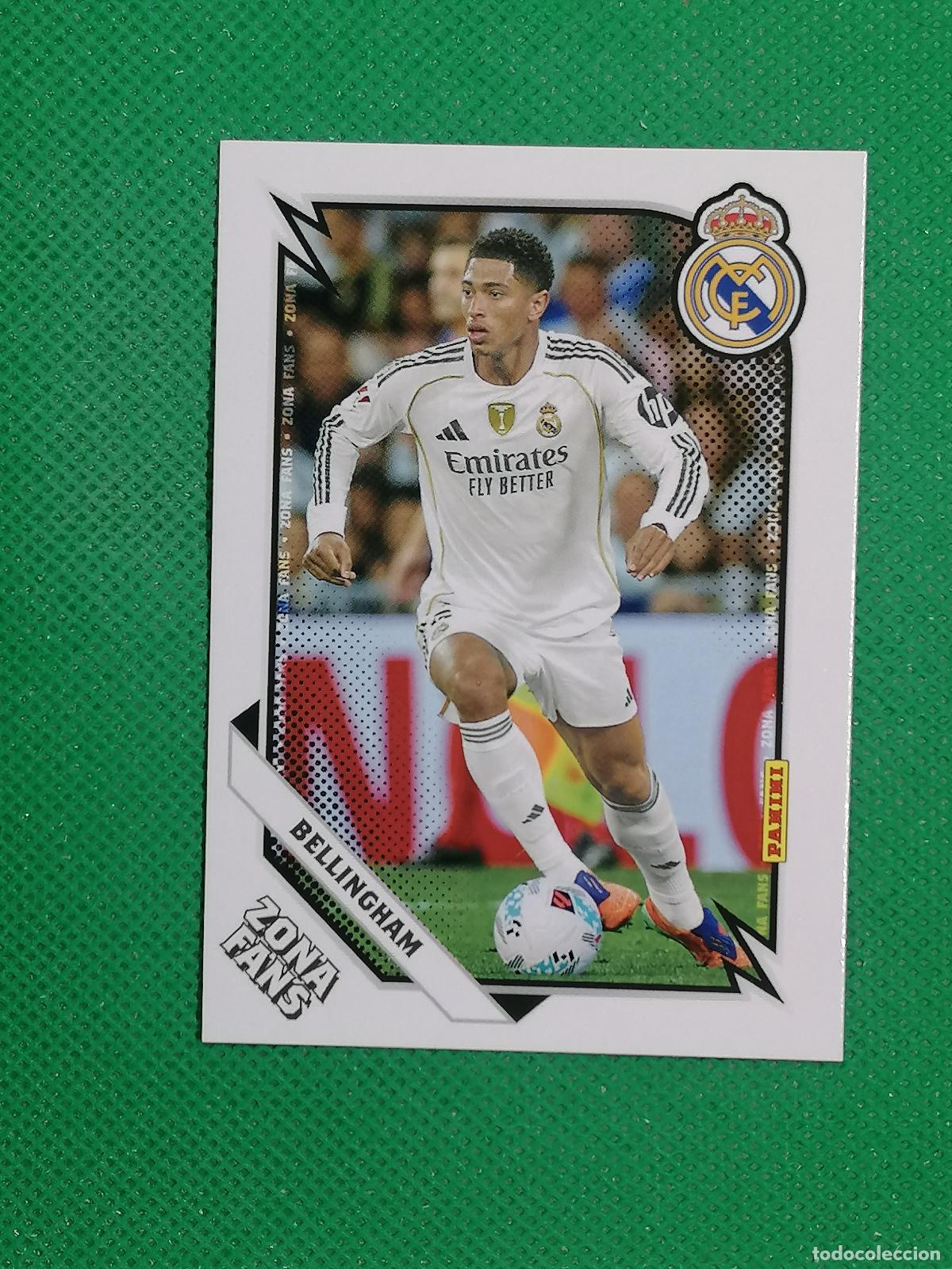 Fu&szlig;ball-Sticker: 38 BELLINGHAM ZONA FANS ⚽ PANINI CLUB REAL MADRID CARD 25 26 2025 2026 ⚽