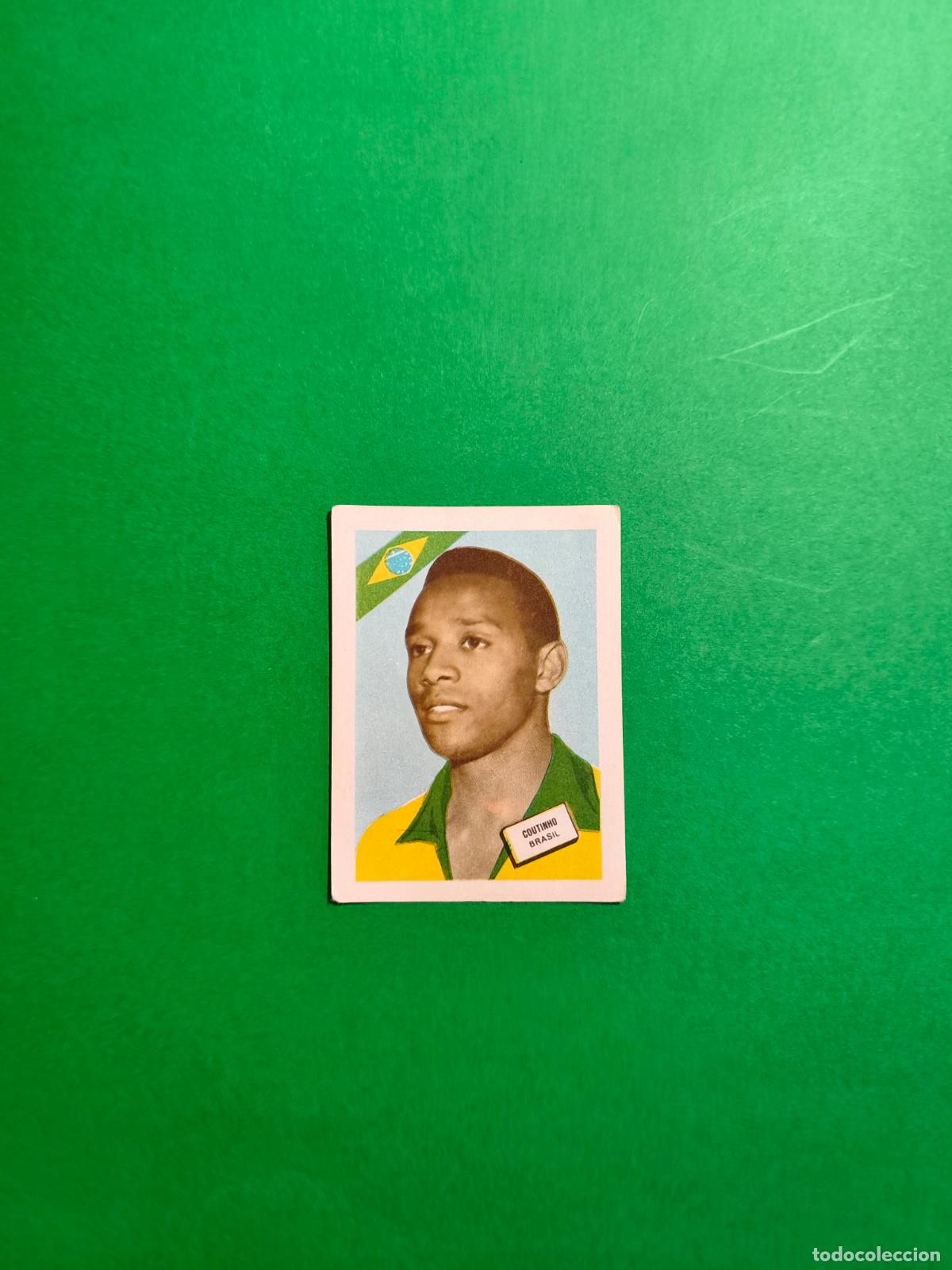 Cromos de Futebol: CROMO SIN PEGAR MUNDIAL DE FUTBOL CHILE 1962 COUTINHO SELECCION BRASIL