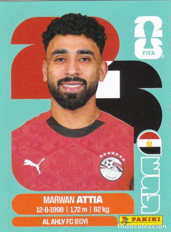 Cartes &agrave; collectionner de Football: FIFA WORLD CUP 2026 * ATTIA N&ordm; 10 * EGYPTO - NUEVO DE SOBRE (A-18)