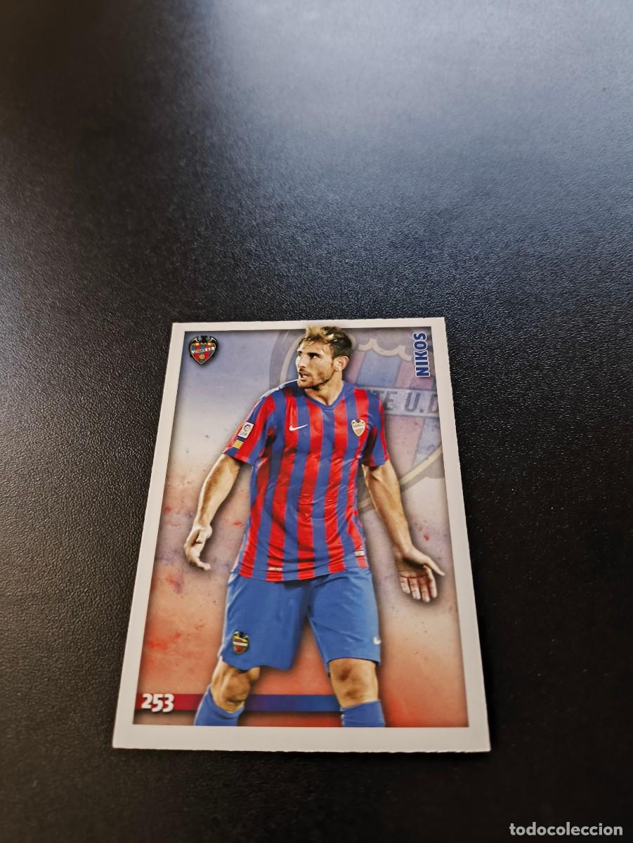 Cromos de F&uacute;tbol: 253 Nikos LEVANTE MUNDICROMO LIGA 2014 2015 14 15 NO PANINI ESTE
