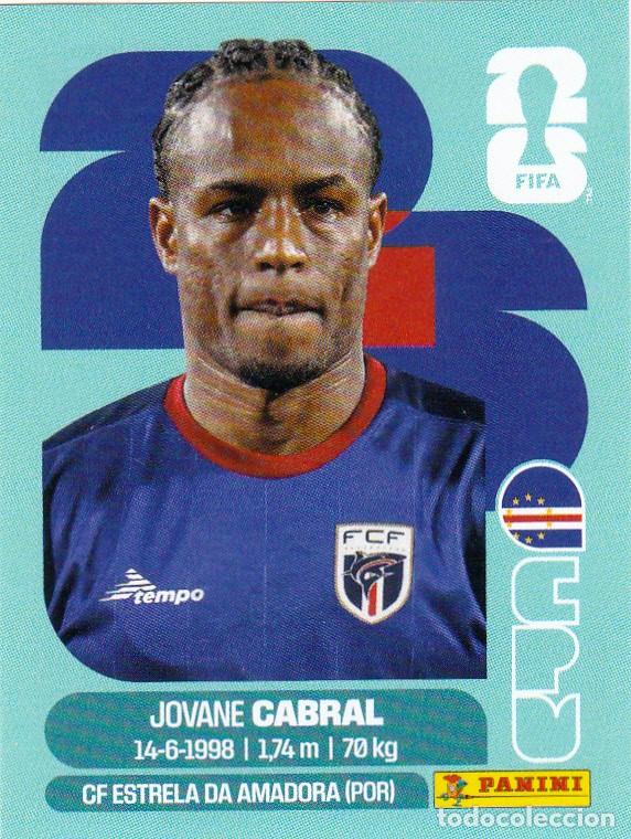 Cromos de F&uacute;tbol: FIFA WORLD CUP 2026 * CABRAL N&ordm; 16 * CABO VERDE - NUEVO DE SOBRE (A-18)