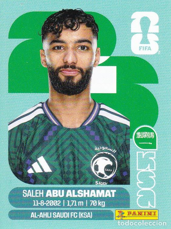 Cromos de F&uacute;tbol: FIFA WORLD CUP 2026 * ABU ALSHAMAT N&ordm; 14 * ARABIA SAUDI - NUEVO DE SOBRE (A-18)