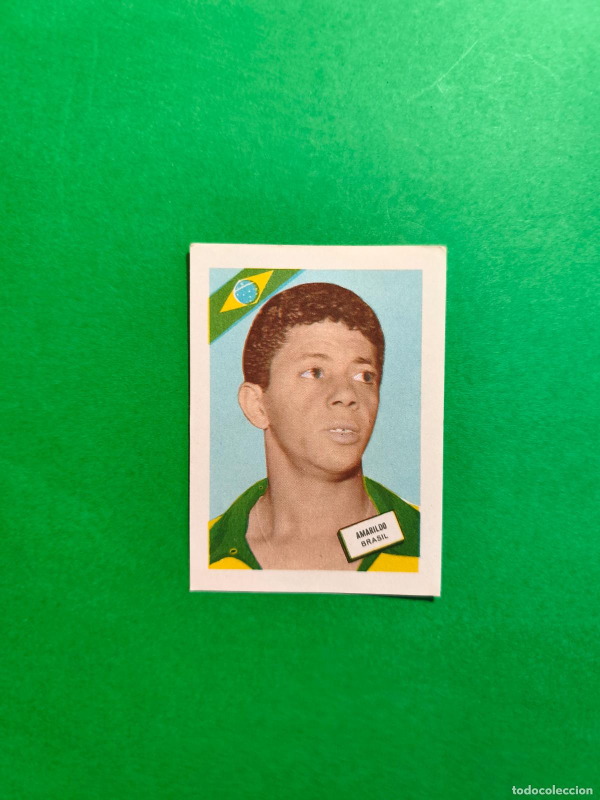 Cromos de Futebol: CROMO SIN PEGAR MUNDIAL DE FUTBOL CHILE 1962 AMARILDO SELECCION BRASIL
