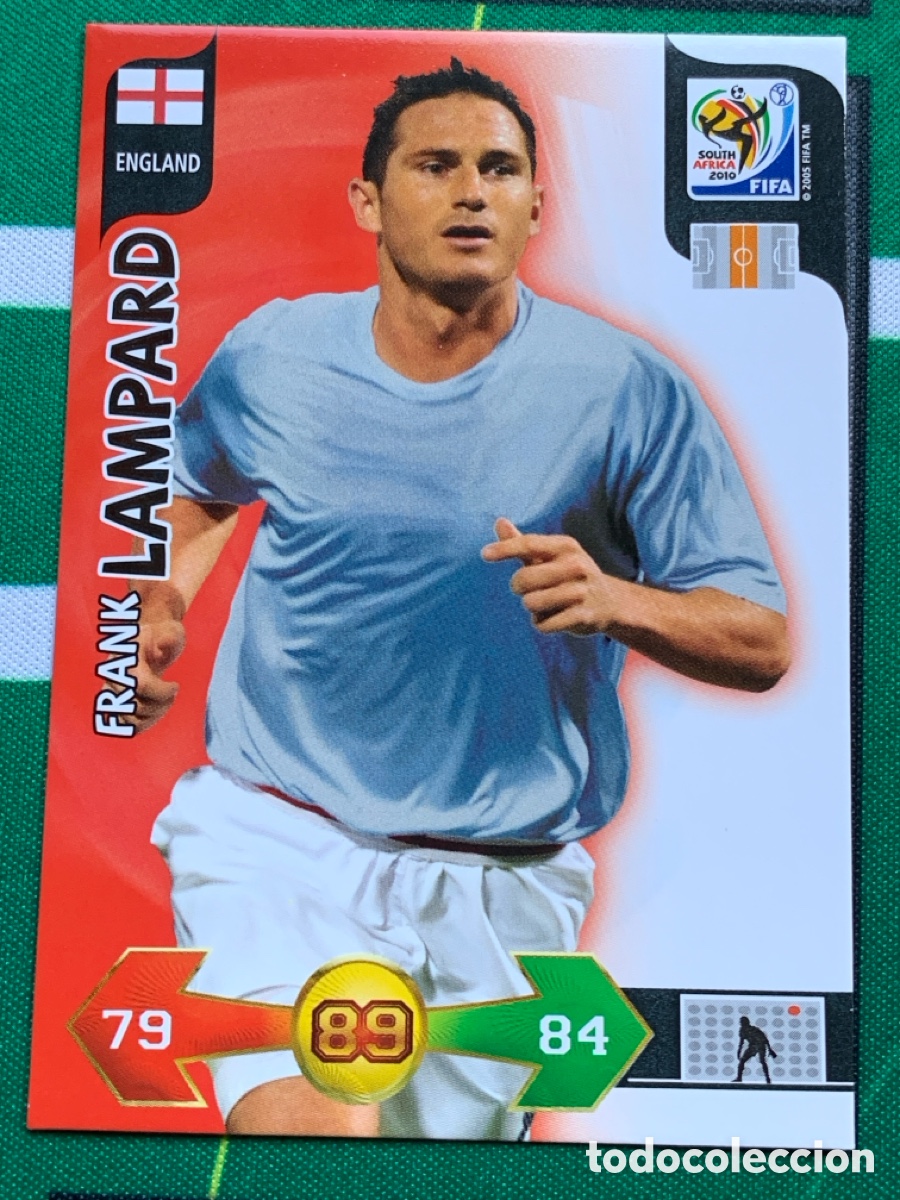 Figurine di Calcio: 112 Frank Lampard England Base card ADRENALYN XL MUNDIAL SOUTH AFRICA 2010 FIFA WORLD CUP PANINI