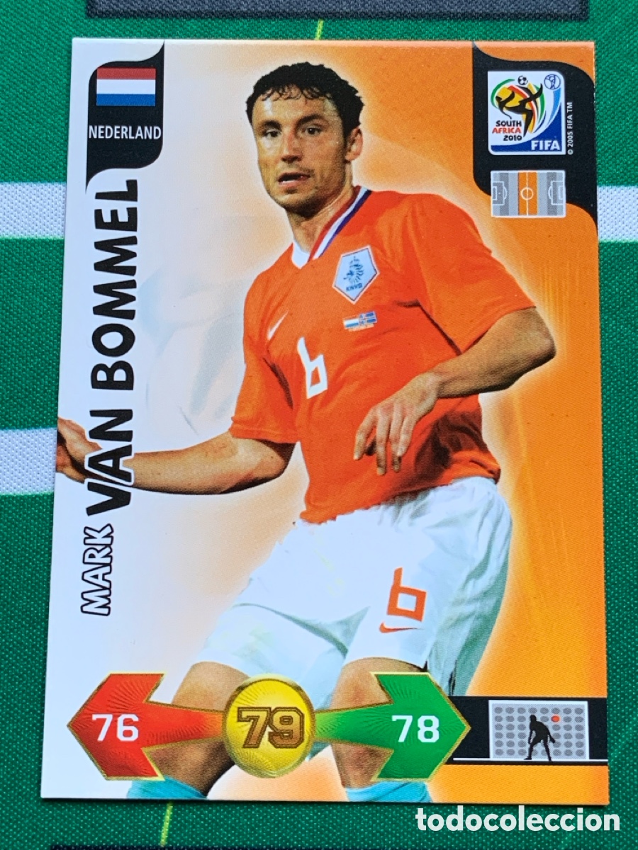Fu&szlig;ball-Sticker: 247 Mark van Bommel Nederland Base card ADRENALYN XL MUNDIAL SOUTH AFRICA 2010 FIFA WORLD CUP PANINI