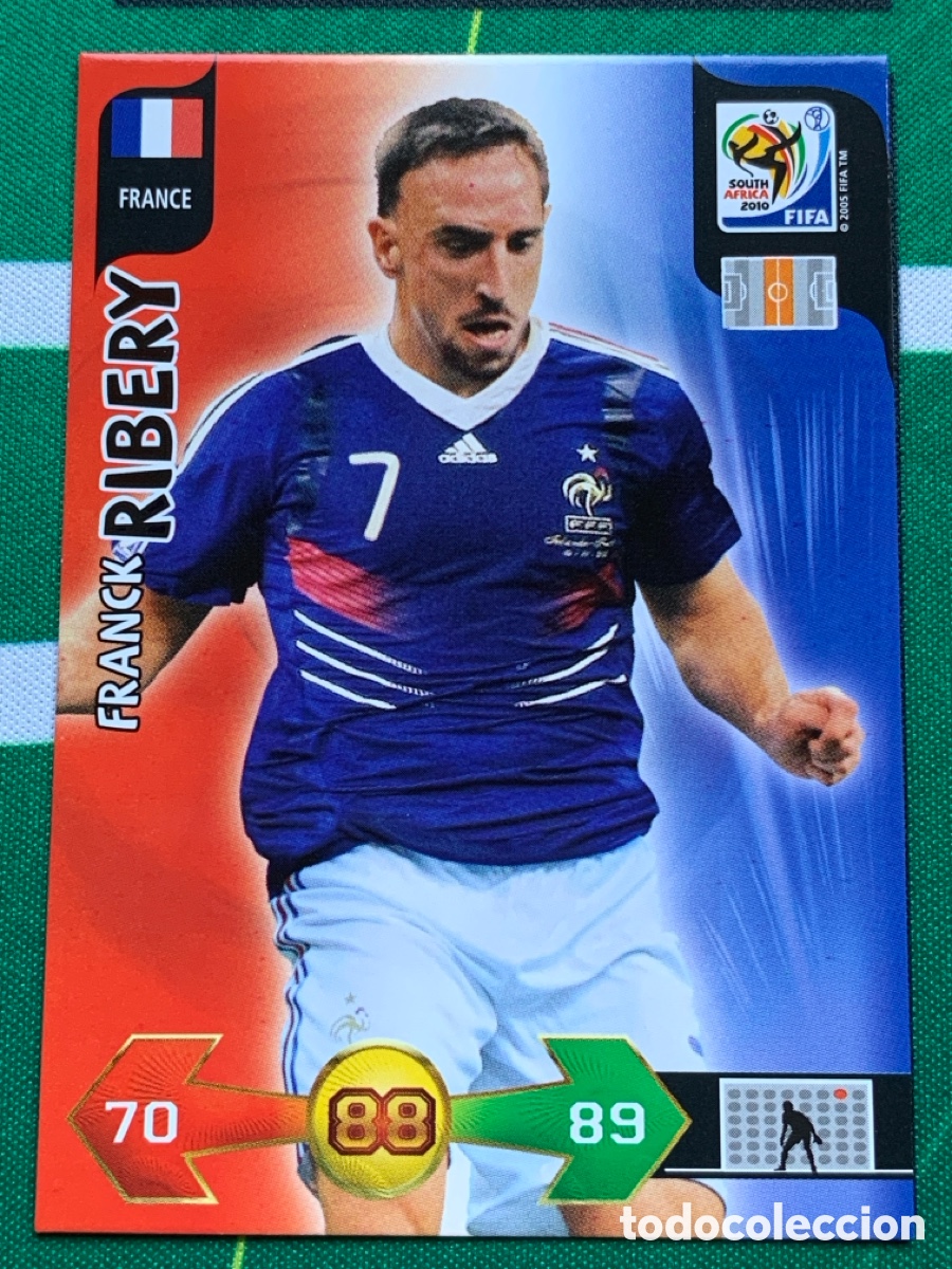 Fu&szlig;ball-Sticker: 149 Franck Ribery France Base card ADRENALYN XL MUNDIAL SOUTH AFRICA 2010 FIFA WORLD CUP PANINI