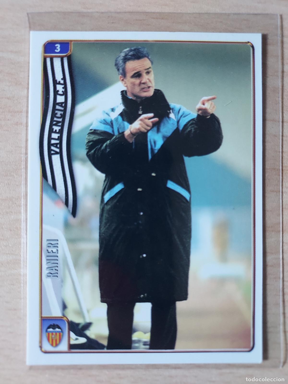 Fu&szlig;ball-Sticker: 2004-2005 - 03 CLAUDIO RANIERI - VALENCIA CF - MUNDICROMO