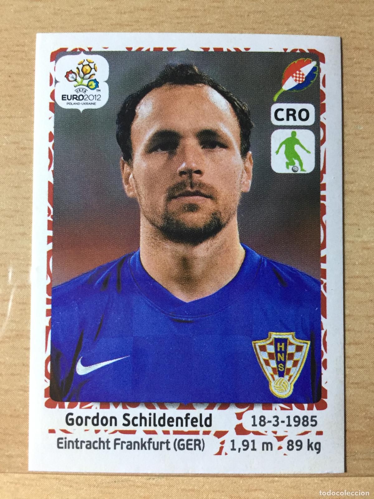 Fu&szlig;ball-Sticker: 2012 - 379 GORDON SCHILDENFELD - CROACIA - UEFA EURO 2012 - PANINI