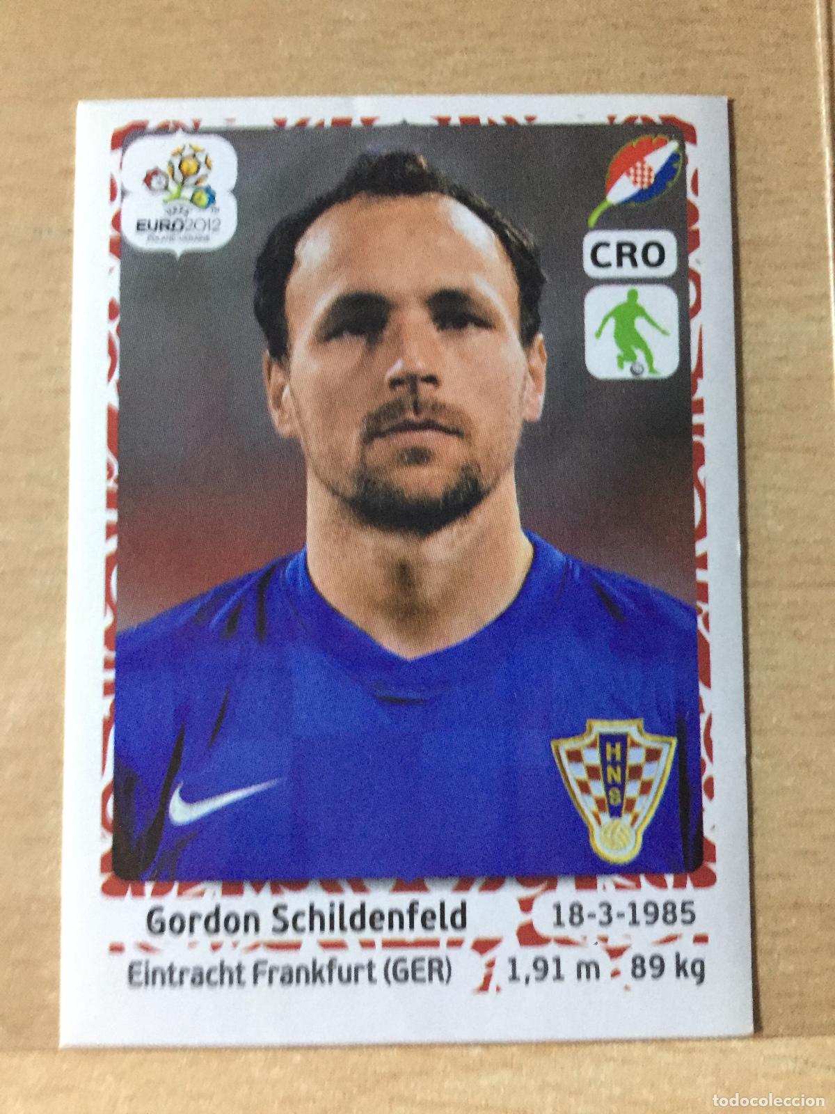 Fu&szlig;ball-Sticker: 2012 - 379 GORDON SCHILDENFELD - CROACIA - UEFA EURO 2012 - PANINI
