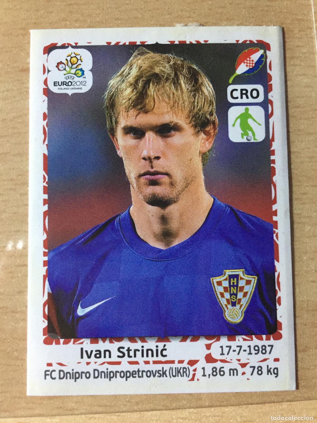 Fu&szlig;ball-Sticker: 2012 - 380 IVAN STRINIC - CROACIA - UEFA EURO 2012 - PANINI