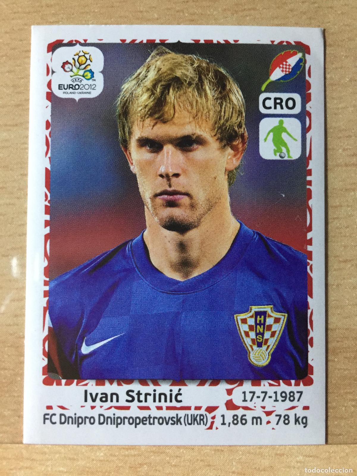 Fu&szlig;ball-Sticker: 2012 - 380 IVAN STRINIC - CROACIA - UEFA EURO 2012 - PANINI