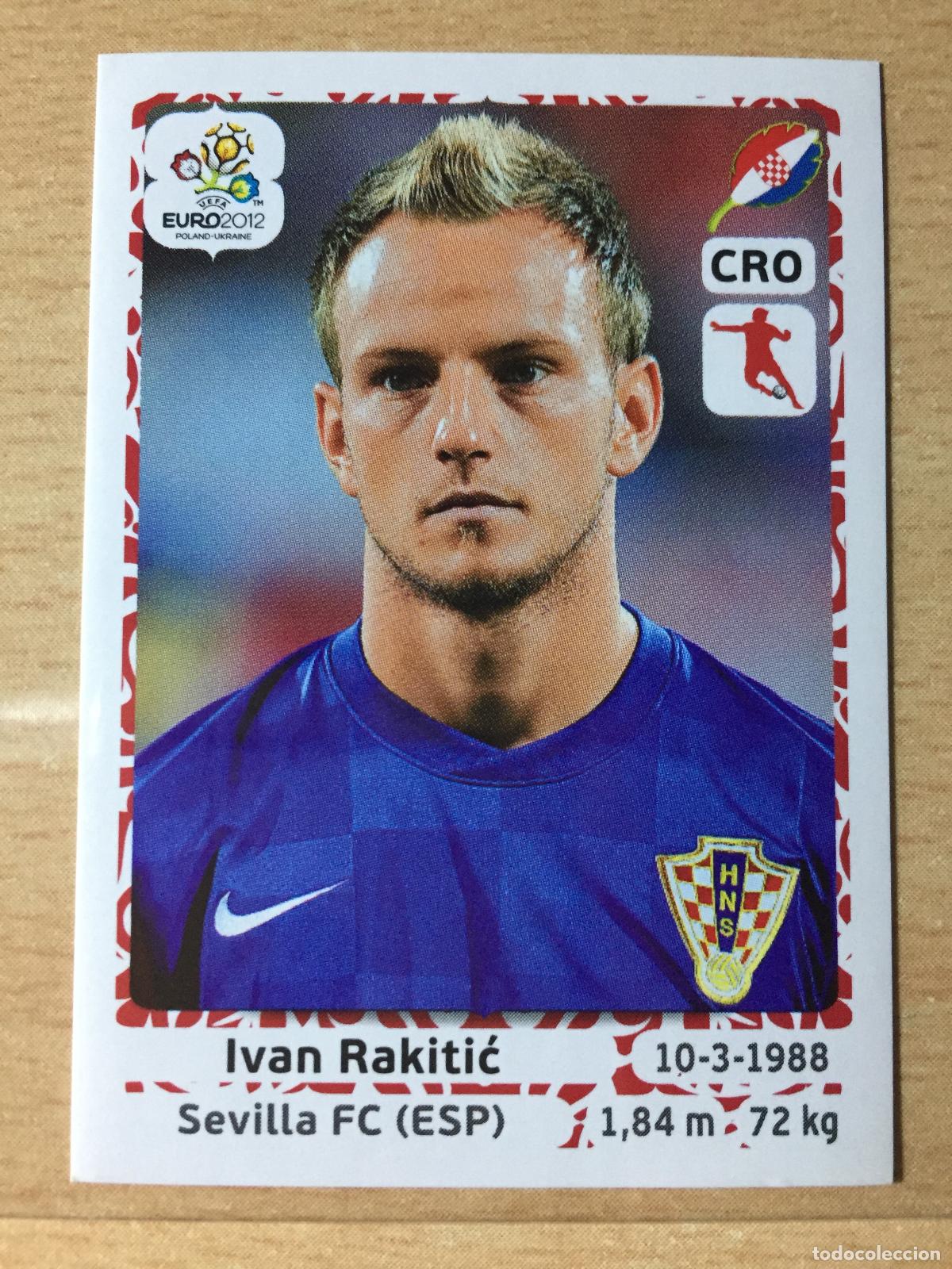 Fu&szlig;ball-Sticker: 2012 - 388 IVAN RAKITIC - CROACIA - UEFA EURO 2012 - PANINI