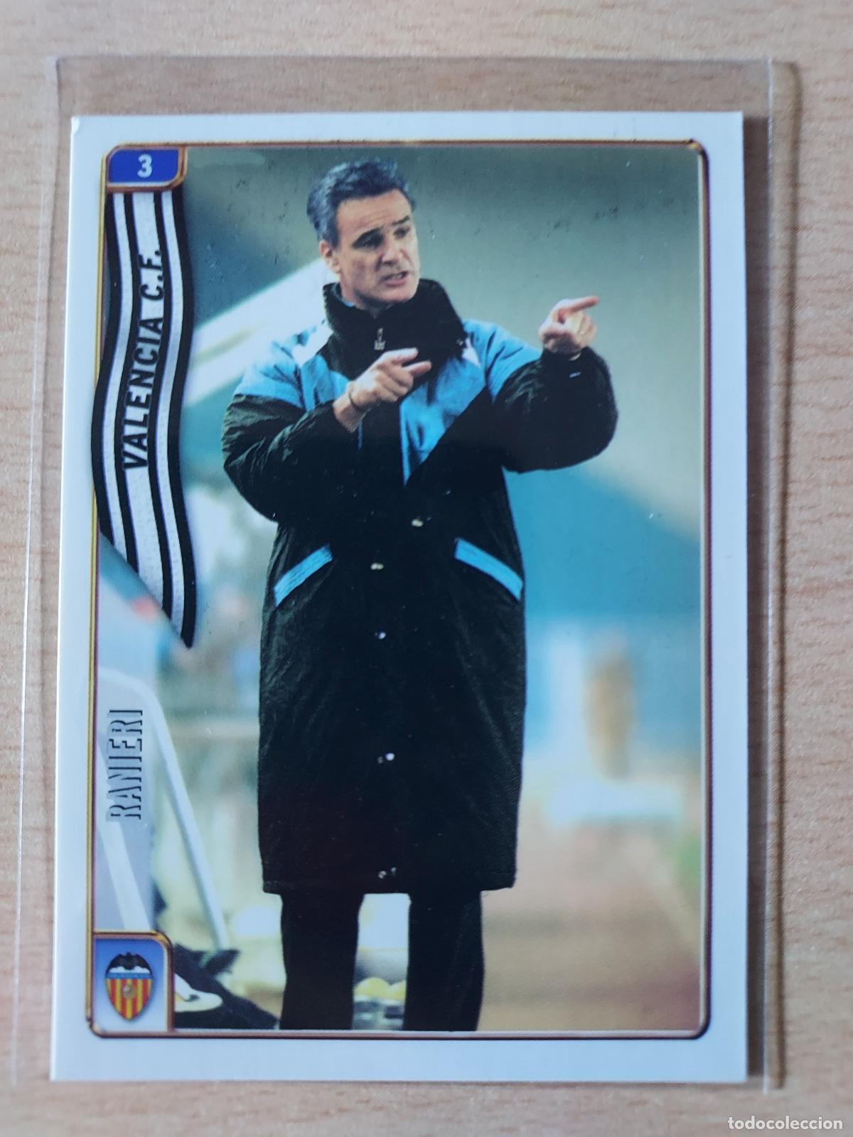 Fu&szlig;ball-Sticker: 2004-2005 - 03 CLAUDIO RANIERI - VALENCIA CF - MUNDICROMO