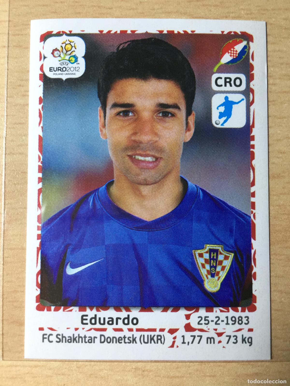 Cromos de F&uacute;tbol: 2012 - 390 EDUARDO - CROACIA - UEFA EURO 2012 - PANINI