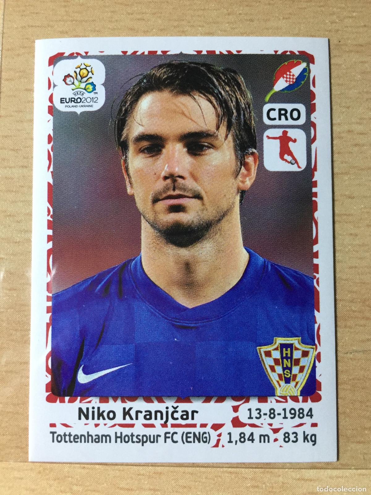 Cromos de F&uacute;tbol: 2012 - 386 NIKO KRANJCAR - CROACIA - UEFA EURO 2012 - PANINI