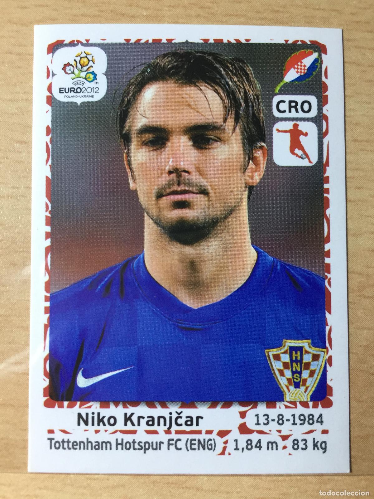 Cromos de F&uacute;tbol: 2012 - 386 NIKO KRANJCAR - CROACIA - UEFA EURO 2012 - PANINI